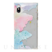 【アウトレット】【iPhoneXS/X ケース】Louna Collections watercolor for iPhoneXS/X (pale)