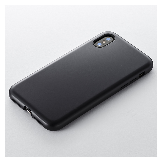 【アウトレット】【iPhoneXS/X ケース】Smooth Touch Hybrid Case for iPhoneXS/X (Iron Black)サブ画像