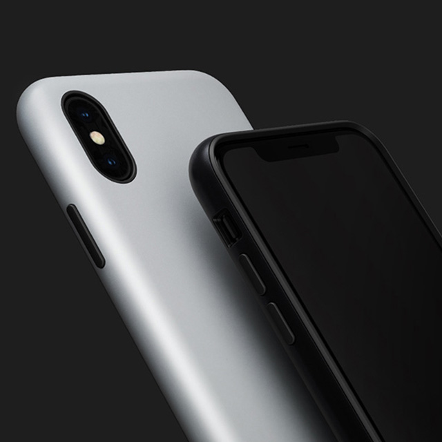 【アウトレット】【iPhoneXS/X ケース】Smooth Touch Hybrid Case for iPhoneXS/X (Silky White)サブ画像