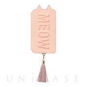 【アウトレット】【iPhoneXS/X ケース】Tassel Tail Cat for iPhoneXS/X (Pink)