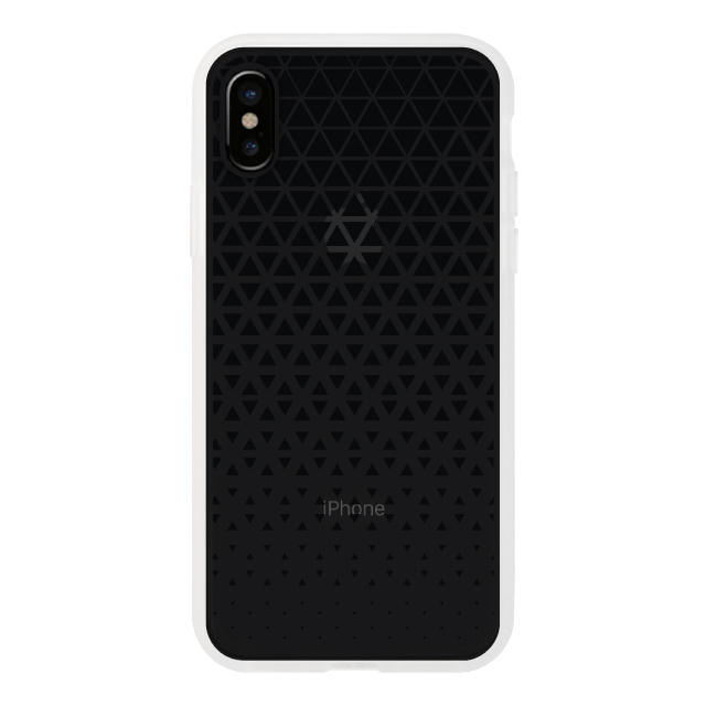 【アウトレット】【iPhoneXS/X ケース】MONOCHROME CASE for iPhoneXS/X (Triangle Pattern Black)goods_nameサブ画像