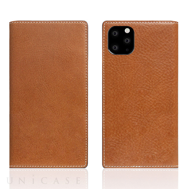 【iPhone11 Pro ケース】Tamponata Leather case (Tan)