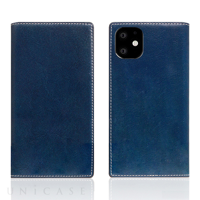 【iPhone11 ケース】Tamponata Leather case (Blue)