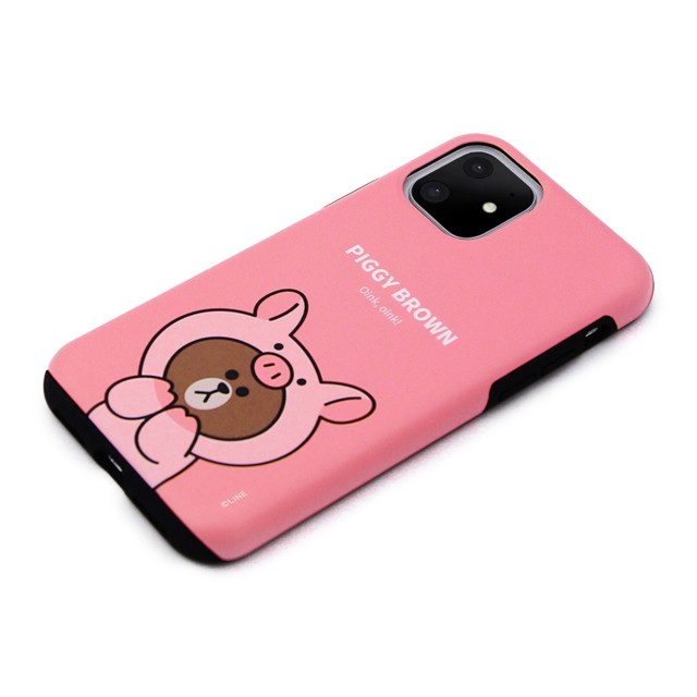 【iPhone11 ケース】DUAL GUARD JUNGLE BROWN (PIGGY BROWN)goods_nameサブ画像