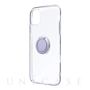 【iPhone11 ケース】CLEAR RING (シルバー)