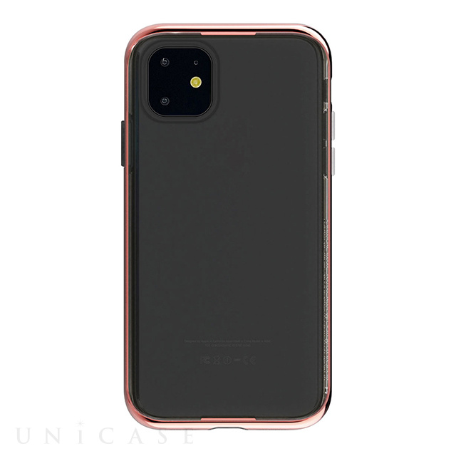 【iPhone11 ケース】INFINITY CLEAR CASE (Rose Gold)