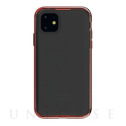 【iPhone11 ケース】INFINITY CLEAR CASE (Red)