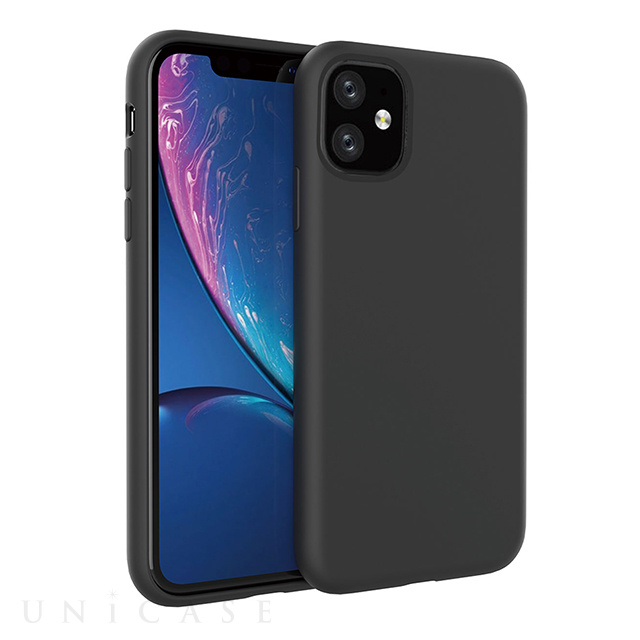 【iPhone11 Pro Max ケース】SILCONE ALPHA CASE (ブラック)