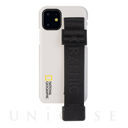 【iPhone11 ケース】Signature Strap Case (ホワイト)