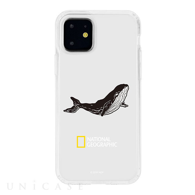 【iPhone11 ケース】INTO THE WILD Jelly Hard Case (Whale)