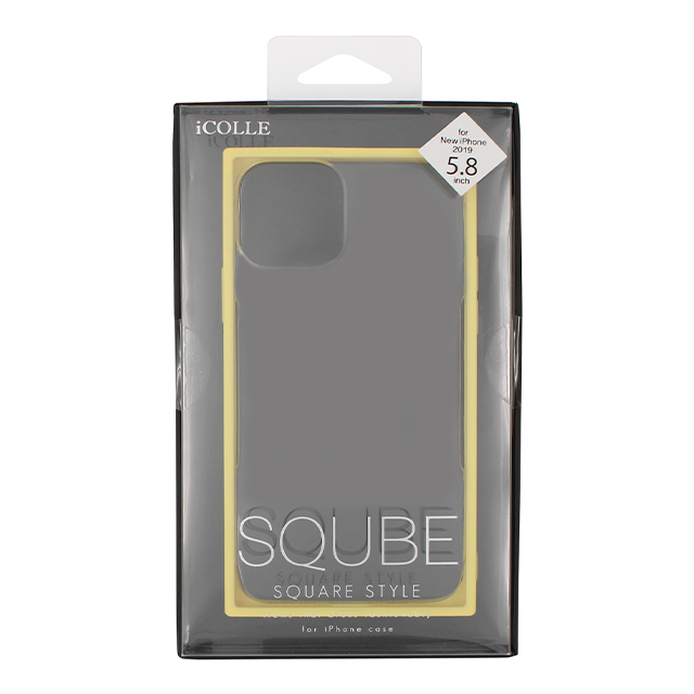 【iPhone11 Pro ケース】SQUBE クリスタルケース (イエロー)goods_nameサブ画像