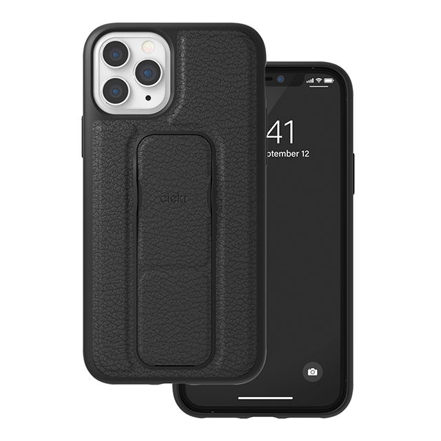 【iPhone11 Pro ケース】CLEAR GRIPCASE FOUNDATION (BLACK)サブ画像