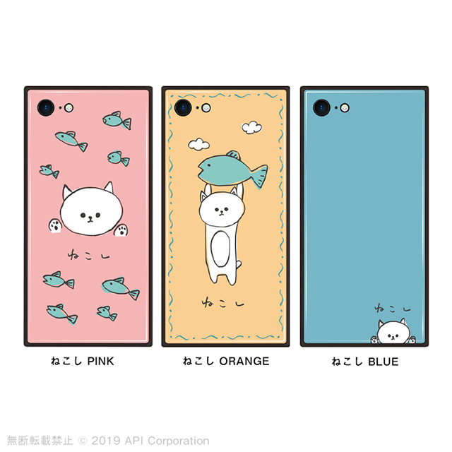 【iPhoneSE(第3/2世代)/8/7 ケース】TILE ねこし (ORANGE)goods_nameサブ画像