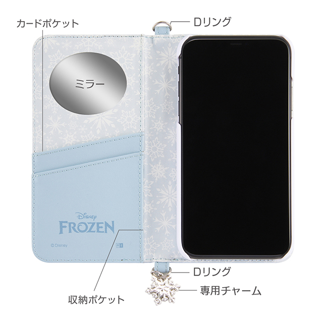 【iPhone11 ケース】アナと雪の女王/手帳型レザーケース Collet チャーム付き (アナと雪の女王/OTONA_01)goods_nameサブ画像