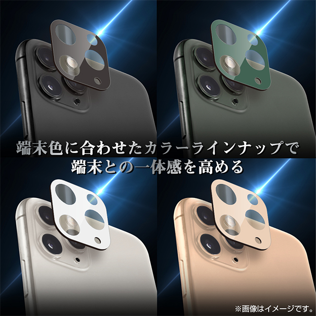 【iPhone11 Pro/11 Pro Max フィルム】ガラスフィルム カメラ 10H eyes  (グリーン)goods_nameサブ画像