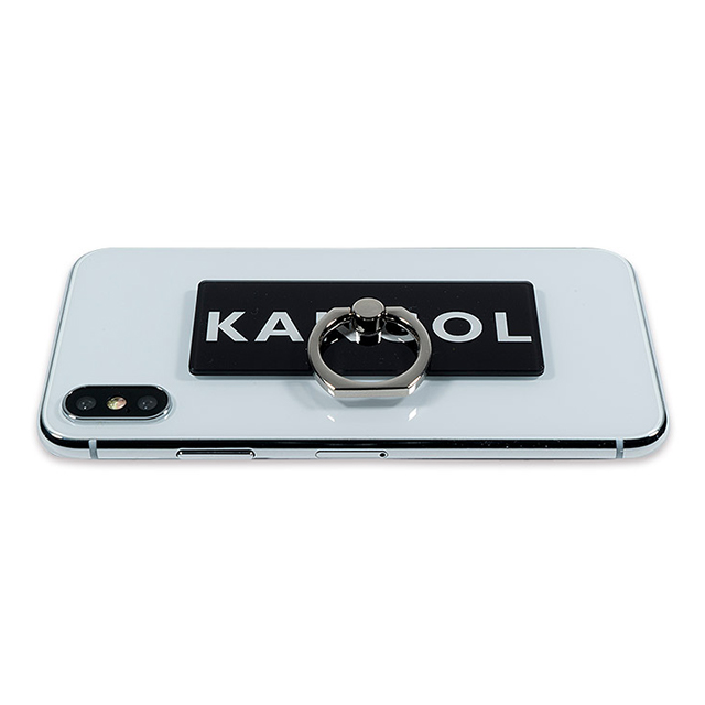 KANGOL スマホリング (BOX LOGO RING BLK)サブ画像