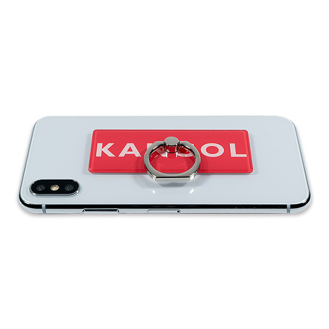 KANGOL スマホリング (BOX LOGO RING RED)goods_nameサブ画像