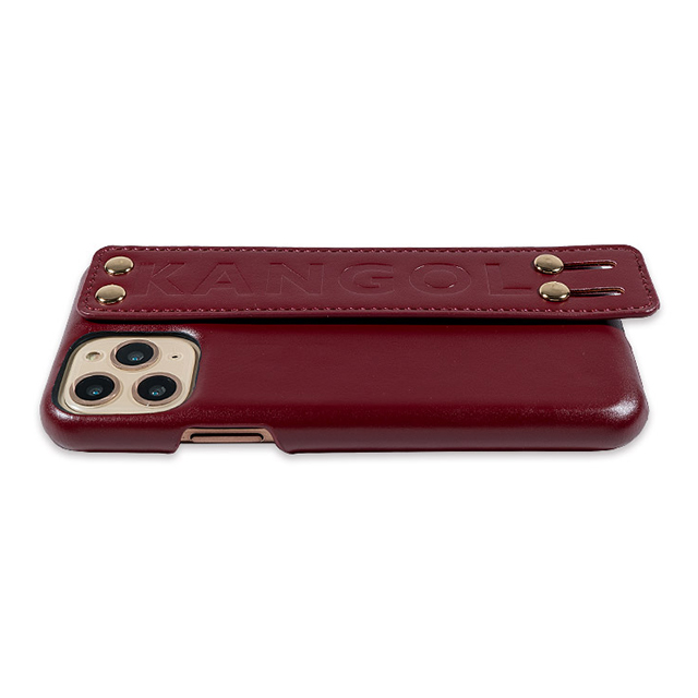 【iPhone11 Pro ケース】KANGOL HANDLE (RED)サブ画像