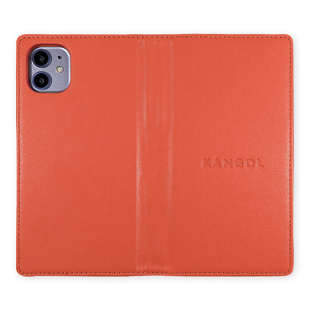 【iPhone11/XR ケース】KANGOL EMBOSS LOGO (ORG)サブ画像