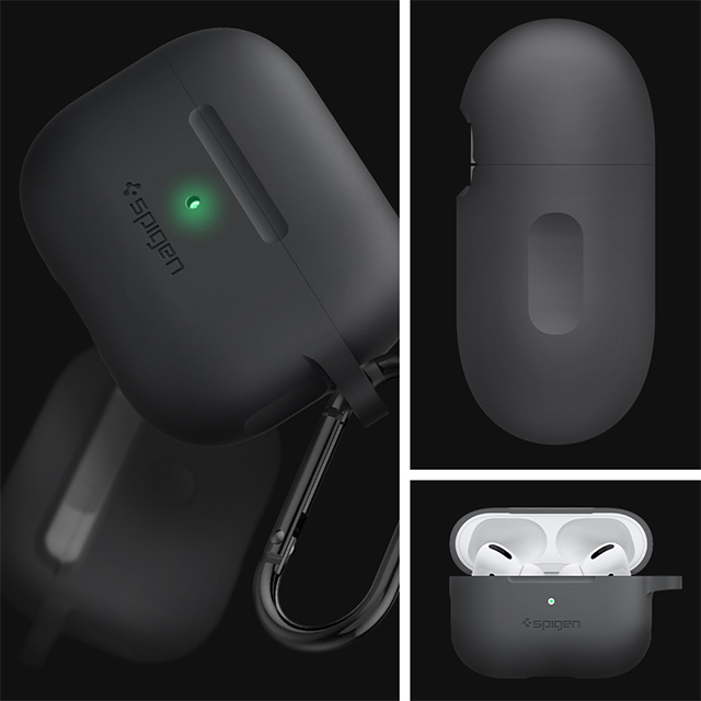 【AirPods Pro(第1世代) ケース】Silicone Fit (Charcoal)goods_nameサブ画像