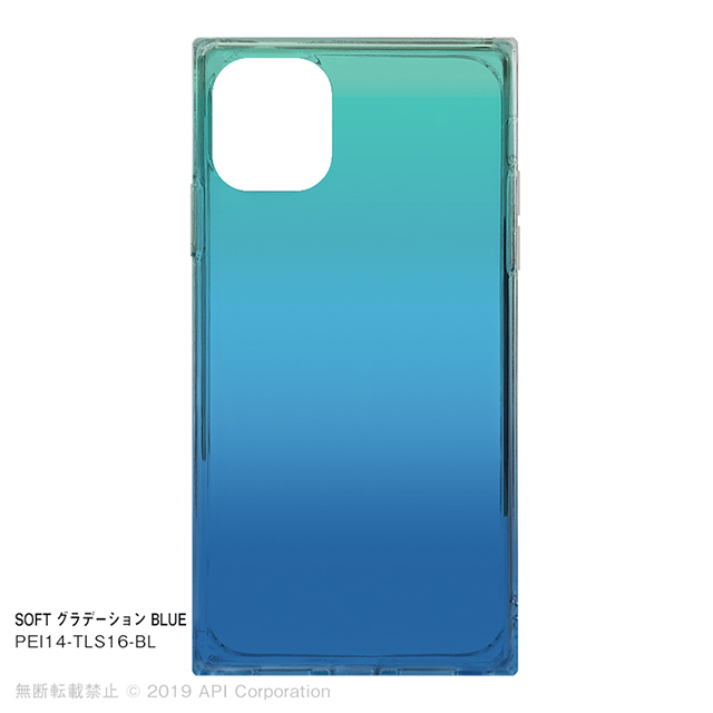 【iPhone11 ケース】TILE SOFT グラデーション (BLUE)サブ画像