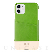 【iPhone11 ケース】Metro (Lime × Original)