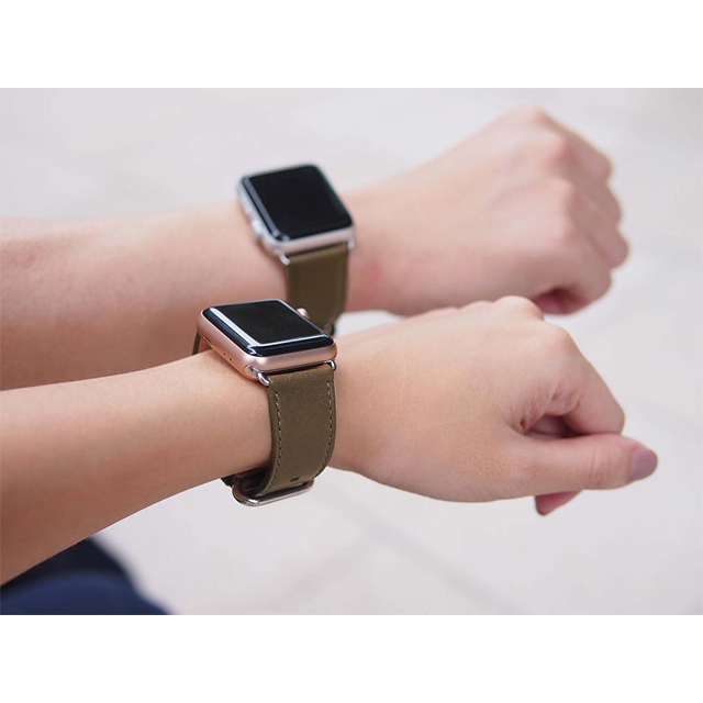 【Apple Watch バンド 40/38mm】Apple Watch band (Olive) for Apple Watch SE(第2/1世代)/Series6/5/4/3/2/1サブ画像