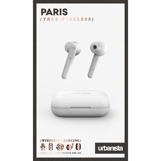 【完全ワイヤレスイヤホン】Paris True Wireless (Fluffy Cloud - White)goods_nameサブ画像