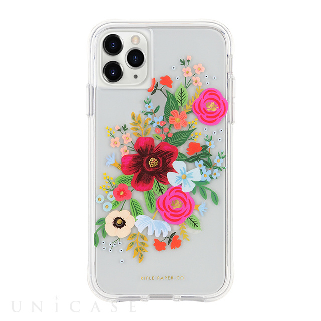 【iPhone11 Pro ケース】RIFLE PAPER × Case-Mate (Wild Rose)