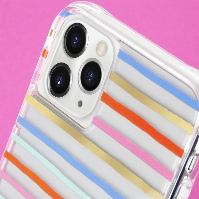 【iPhone11 Pro Max ケース】RIFLE PAPER × Case-Mate (Happy Stripes)goods_nameサブ画像