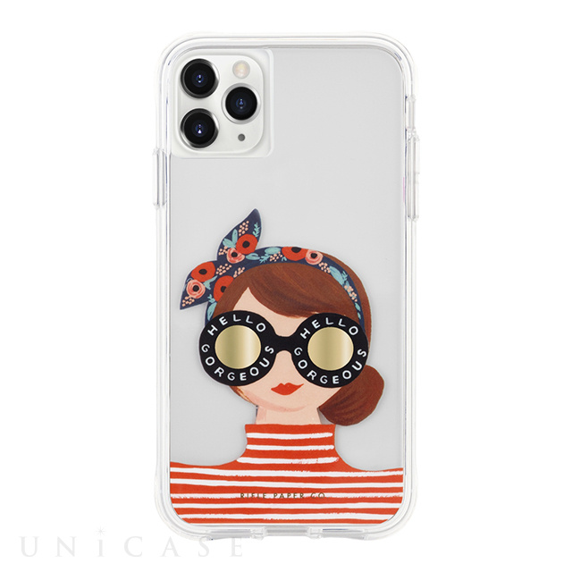 【iPhone11 Pro Max ケース】RIFLE PAPER × Case-Mate (Gorgeous Girl)