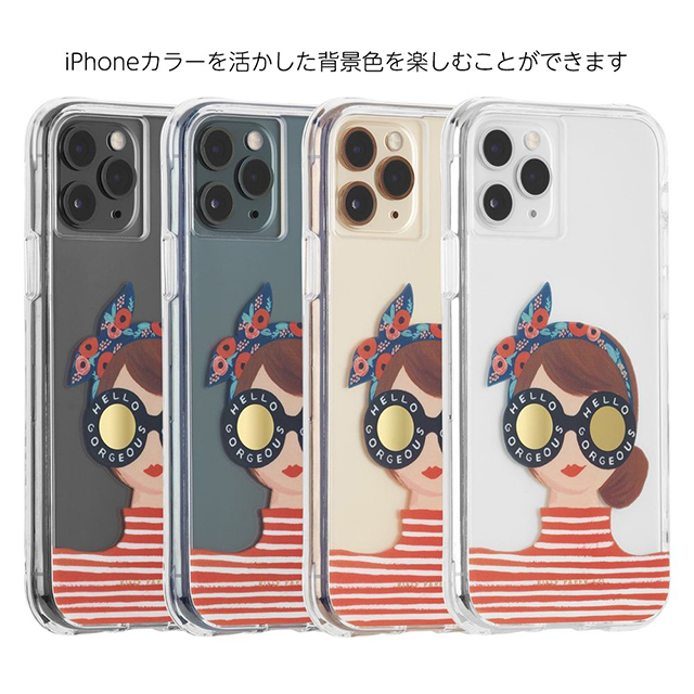 【iPhone11 Pro Max ケース】RIFLE PAPER × Case-Mate (Gorgeous Girl)サブ画像