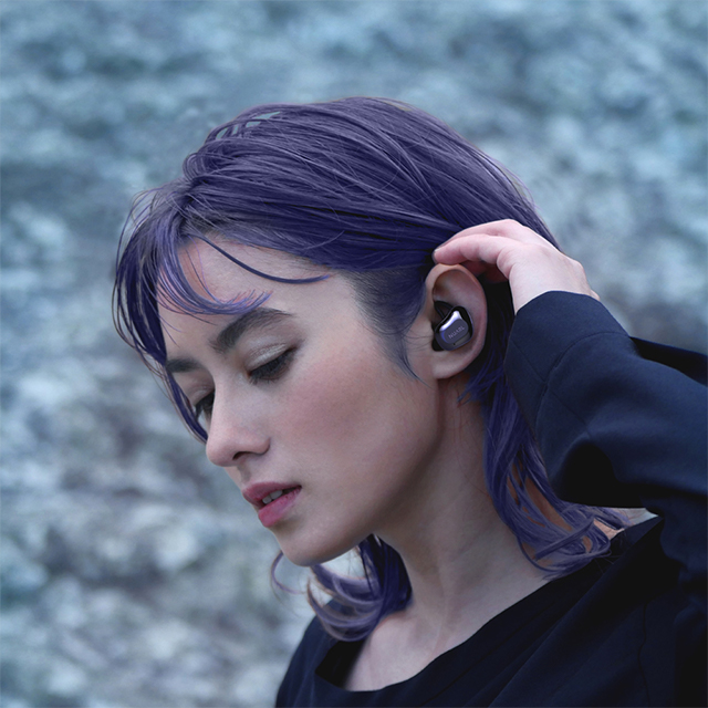 【完全ワイヤレスイヤホン】NT01A HDSS TRULY WIRELESS STEREO EARPHONES (ブラックメタリック)goods_nameサブ画像