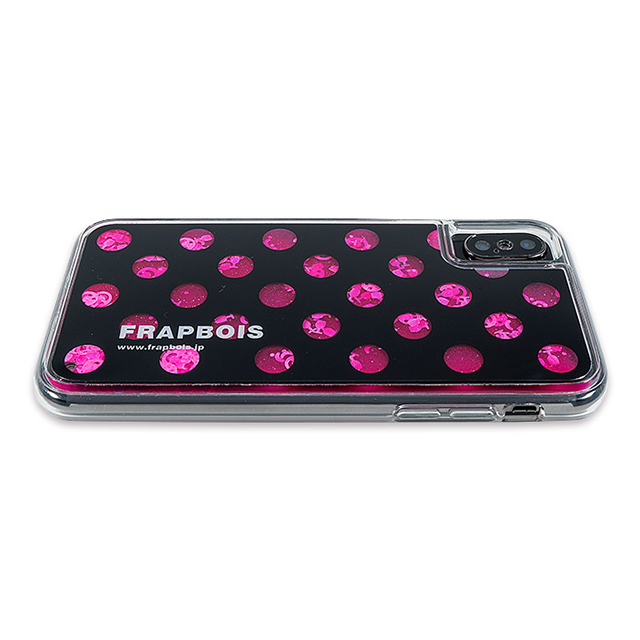 【iPhoneXS/X ケース】FRAPBOIS 背面ケース (FB GL DOT PNK)サブ画像