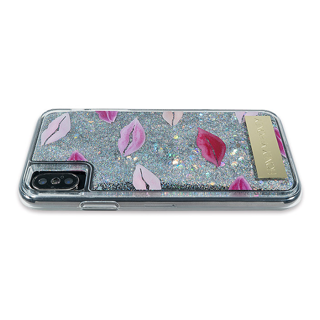 【iPhoneXS/X ケース】HONEY MI HONEY 背面ケース (PINK KISS GLITTER AUR)goods_nameサブ画像