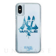 【iPhoneXS/X ケース】FLOWER by RADIO EVANGELION Glitter Case (WILLE)