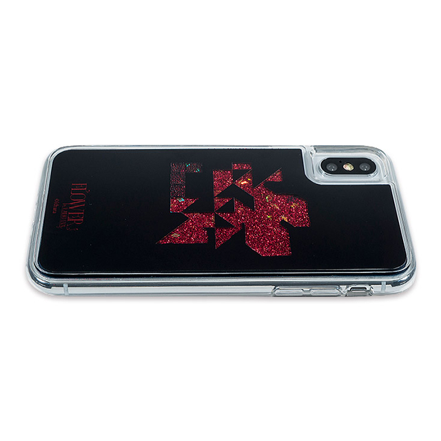 【iPhoneXS/X ケース】FLOWER by RADIO EVANGELION Glitter Case (NERV)サブ画像