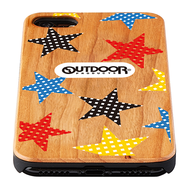 【iPhone8/7/6s/6 ケース】OUTDOOR ウッドケース (GINGHAM CHECK)goods_nameサブ画像