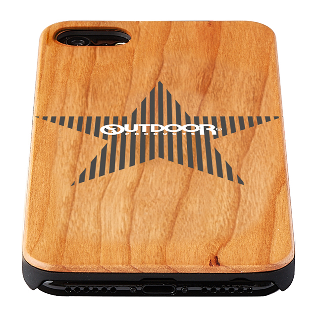 【iPhone8/7/6s/6 ケース】OUTDOOR ウッドケース (STRIPE STAR)goods_nameサブ画像