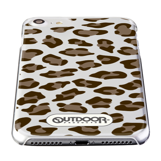 【iPhone8/7/6s/6 ケース】OUTDOOR クリアケース (leopard)サブ画像