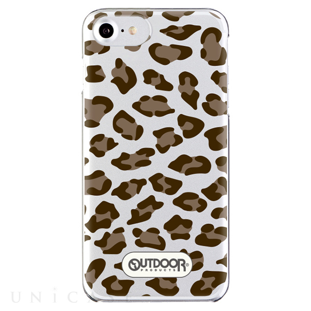 【iPhone8/7/6s/6 ケース】OUTDOOR クリアケース (leopard)