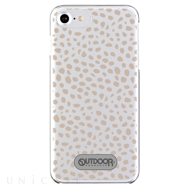 【iPhone8/7/6s/6 ケース】OUTDOOR クリアケース (Dalmatian_beige)