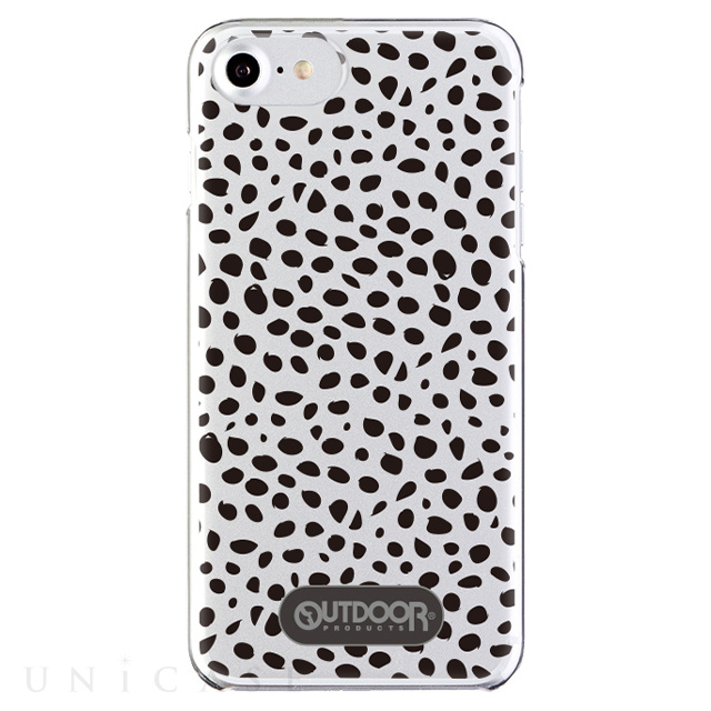 【iPhone8/7/6s/6 ケース】OUTDOOR クリアケース (Dalmatian_black)