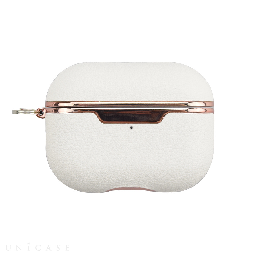【AirPods Pro(第1世代) ケース】AirPods Pro Texture Case（emboss-white）