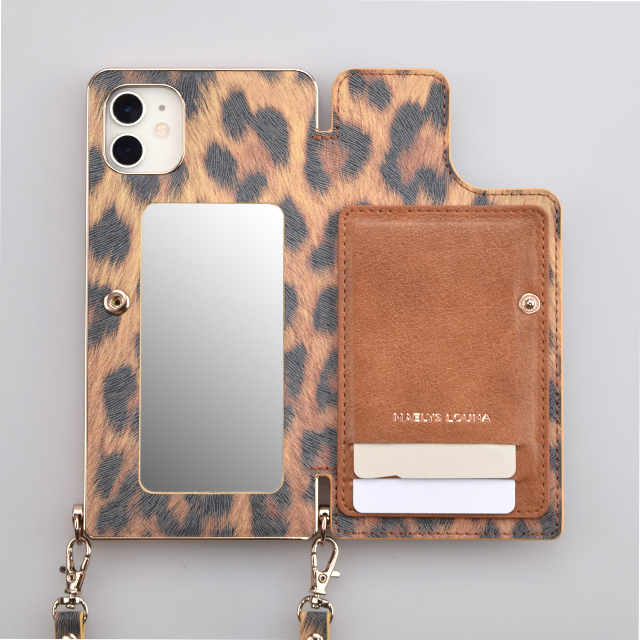 【iPhone11/XR ケース】Cross Body Case Animal Series for iPhone11（leopard）goods_nameサブ画像