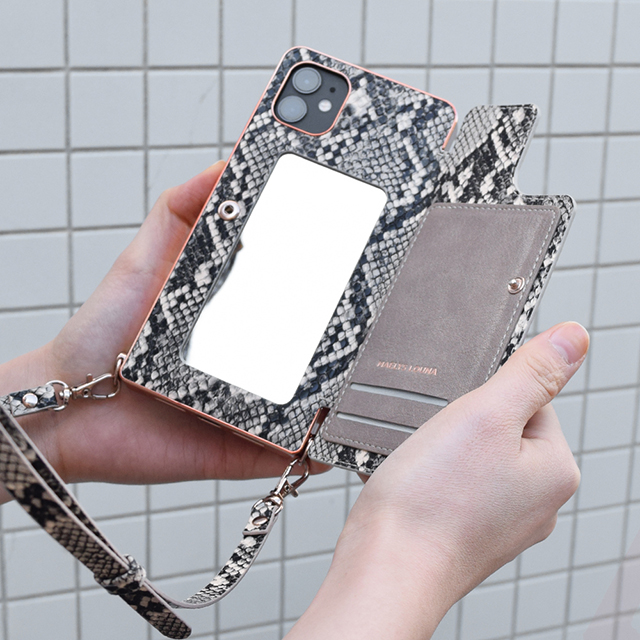 【iPhone11/XR ケース】Cross Body Case Animal Series for iPhone11（leopard）サブ画像