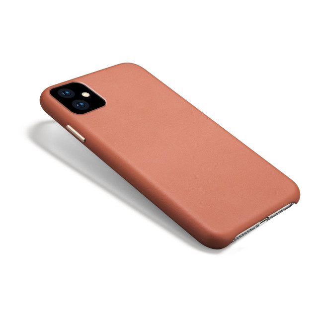 【iPhone11 ケース】Macaron VEGAN LEATHER (LIVING CORAL)サブ画像