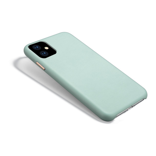 【iPhone11 ケース】Macaron VEGAN LEATHER (MINT)サブ画像