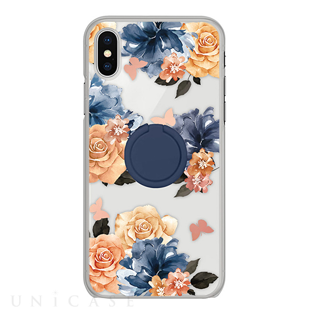 【iPhoneXS/X ケース】CASE RING FLORALS (SABRINA)