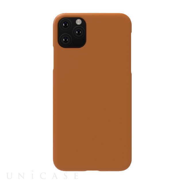 【iPhone11 Pro Max ケース】LINKASE TRUE-LEATHER  (ライトブラウン)